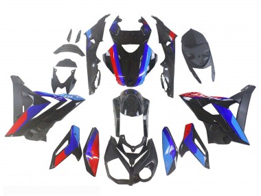 Descuento Carenados Moto BMW S1000R 2014-2016 - Azul Rojo Negro
