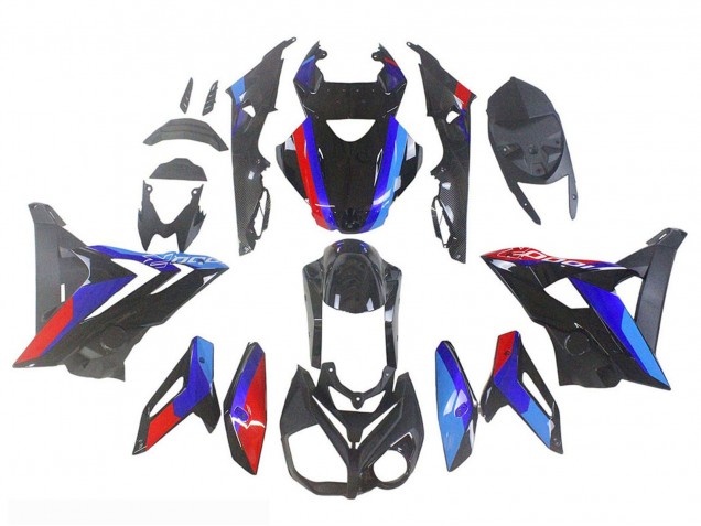 Descuento Carenados Moto BMW S1000R 2014-2016 - Azul Rojo Negro