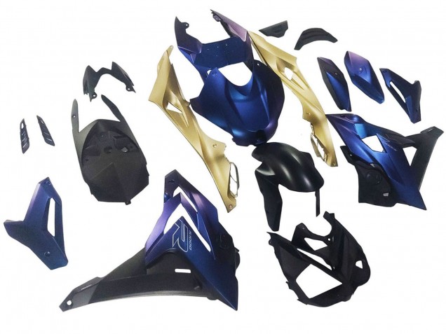 Descuento Carenados Moto BMW S1000R 2014-2016 - Azul Mate Oscuro