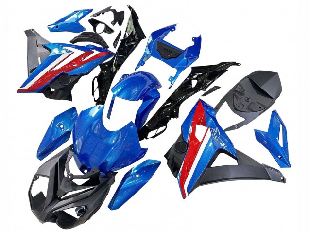Descuento Carenados Moto BMW S1000R 2014-2016 - Azul Rojo