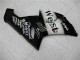 Descuento Carenados Moto Kawasaki ZX6R 2005-2006 - Negro Brillante Blanco West