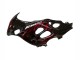 Descuento Carenados Moto Suzuki GSX600F/GSX750F 2004-2006 - Negro Brillante Rojo Llama