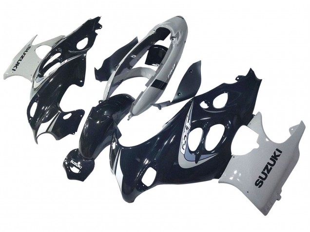 Descuento Carenado Moto Suzuki GSX600F/GSX750F 2004-2006 - Negro Brillante Gris