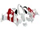 Descuento Carenados Moto Suzuki GSX600F/GSX750F 2004-2006 - Blanco Rojo