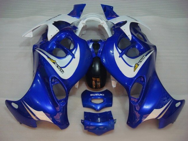Descuento Carenados Moto Suzuki GSX600F/GSX750F 2004-2006 - Azul Blanco
