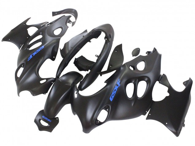 Descuento Carenados Moto Suzuki GSX600F/GSX750F 2004-2006 - Negro Mate Azul Logo