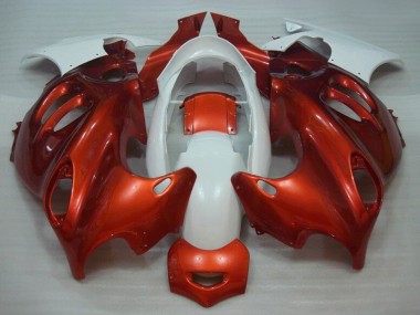 Descuento Carenados Moto Suzuki GSX600F/GSX750F 2004-2006 - Burnt Naranja Blanco