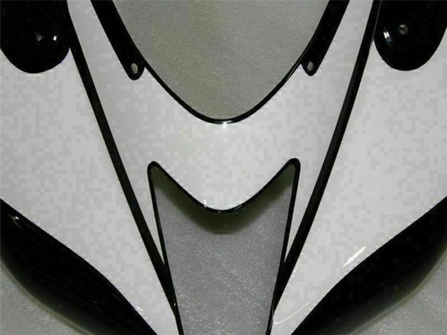 Descuento Carenados Moto Kawasaki ZX6R 2007-2008 - Negro Blanco