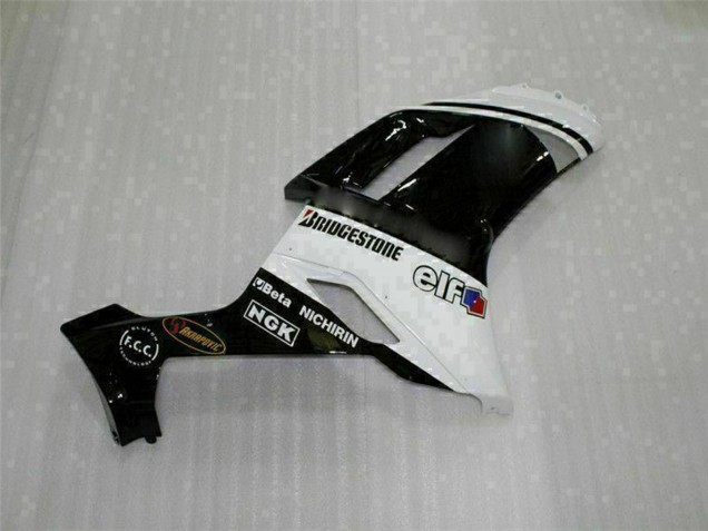 Descuento Carenados Moto Kawasaki ZX6R 2007-2008 - Negro Blanco