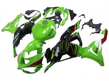 Descuento Carenados Moto Kawasaki ZX6R 2023-2025 - Verde Negro