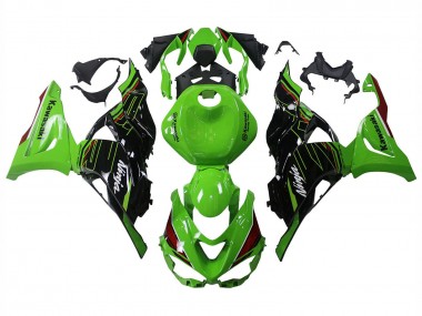 Descuento Carenados Moto Kawasaki ZX6R 2023-2025 - Verde Negro