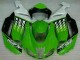 Descuento Carenados Moto Kawasaki ZX6R 2007-2008 - Verde Blanco Ninja