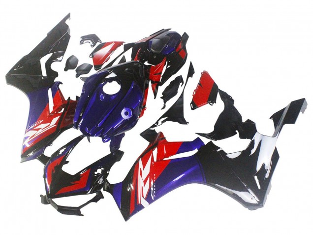 Descuento Carenados Moto Honda CBR1000RR 2017-2023 - Rojo Azul Negro Brillante