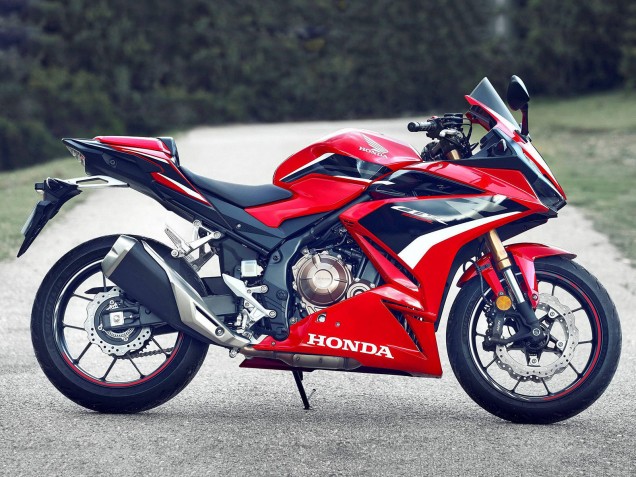 Descuento Carenado Moto Honda CBR500R 2022-2023 - Rojo Blanco Negro