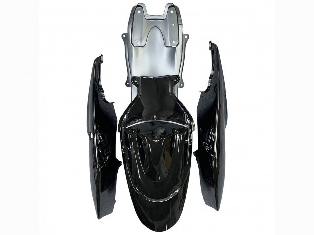 Descuento Carenados Moto Suzuki GSXR 600 / GSXR 750 2006-2007 - Negro Brillante Plata Rojo