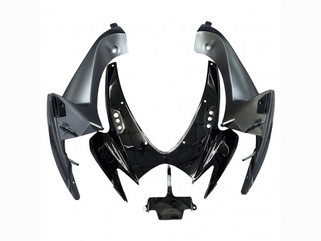 Descuento Carenados Moto Suzuki GSXR 600 / GSXR 750 2006-2007 - Negro Brillante Plata Rojo