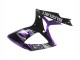 Descuento Kits Carenado Moto Suzuki GSXR 600 / GSXR 750 2006-2007 - Púrpura Negro Brillante