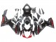 Descuento Carenados Moto Suzuki GSXR 600 / GSXR 750 2011-2024 - Negro Gris Rojo Línea