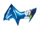 Descuento Carenados Moto Suzuki GSXR 600 / GSXR 750 2011-2024 - Azul Claro Verde Blanco Rojo
