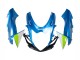 Descuento Carenados Moto Suzuki GSXR 600 / GSXR 750 2011-2024 - Azul Claro Verde Blanco Rojo