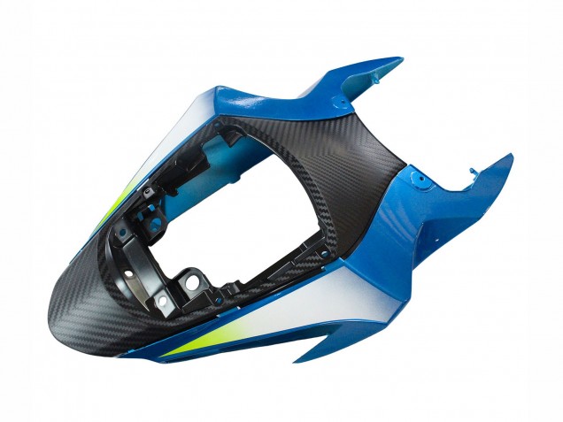 Descuento Carenados Moto Suzuki GSXR 600 / GSXR 750 2011-2024 - Azul Claro Verde Blanco Rojo