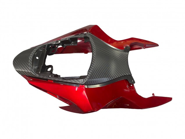Descuento Carenados Moto Suzuki GSXR 600 / GSXR 750 2011-2024 - Rojo Blanco Calcomanía