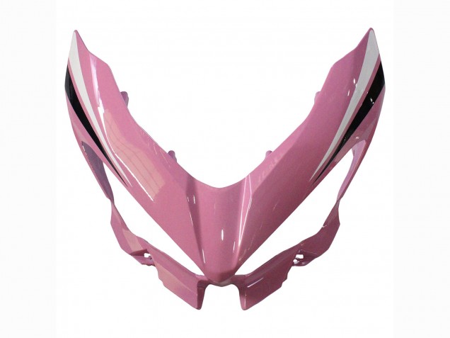 Descuento Carenados Moto Kawasaki Ninja 400 2018-2024 - Rosa Negro Mate Honeycomb