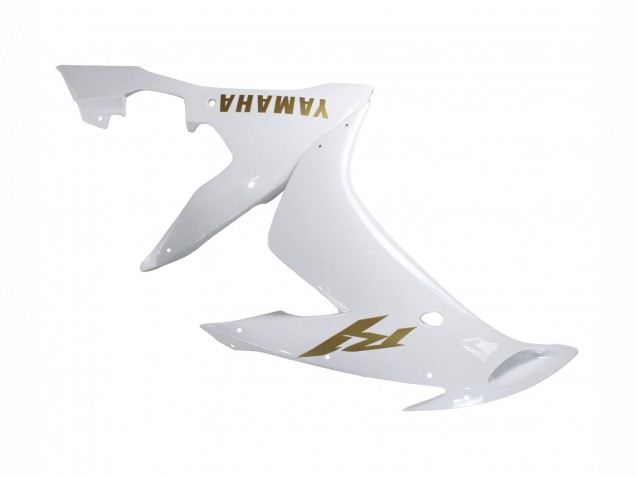 Descuento Carenados Moto Yamaha YZF 1000 R1 2004-2006 - Blanco Oro Calcomanías
