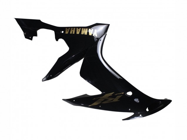Descuento Carenados Moto Yamaha YZF 1000 R1 2004-2006 - Negro Brillante Oro Calcomanías