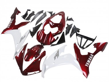 Descuento Carenados Moto Yamaha YZF 1000 R1 2004-2006 - Rojo Blanco