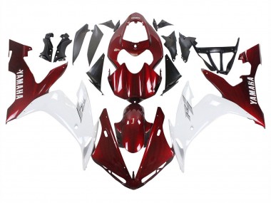 Descuento Carenados Moto Yamaha YZF 1000 R1 2004-2006 - Rojo Blanco