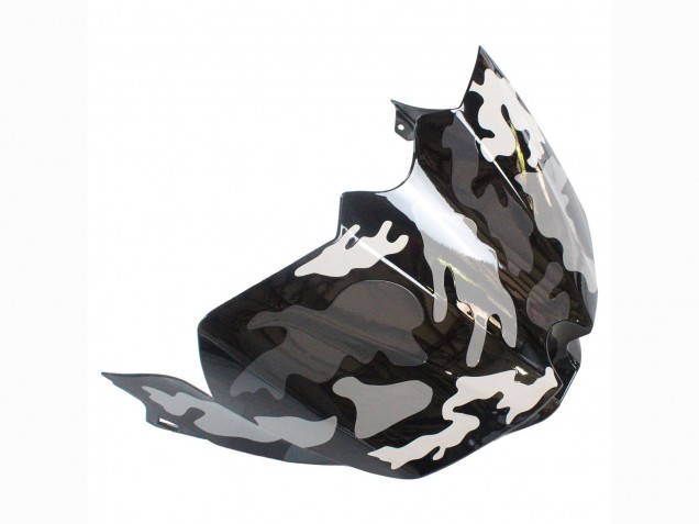 Descuento Carenados Moto Yamaha YZF 1000 R1 2007-2008 - Gris Blanco Camouflage Tiburón