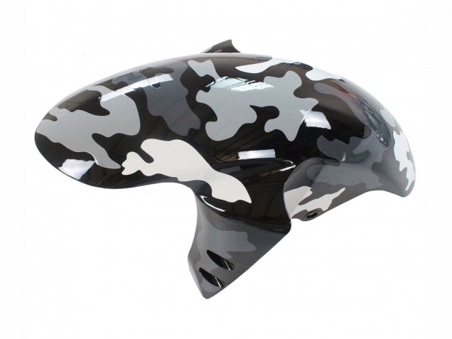 Descuento Carenados Moto Yamaha YZF 1000 R1 2007-2008 - Gris Blanco Camouflage Tiburón