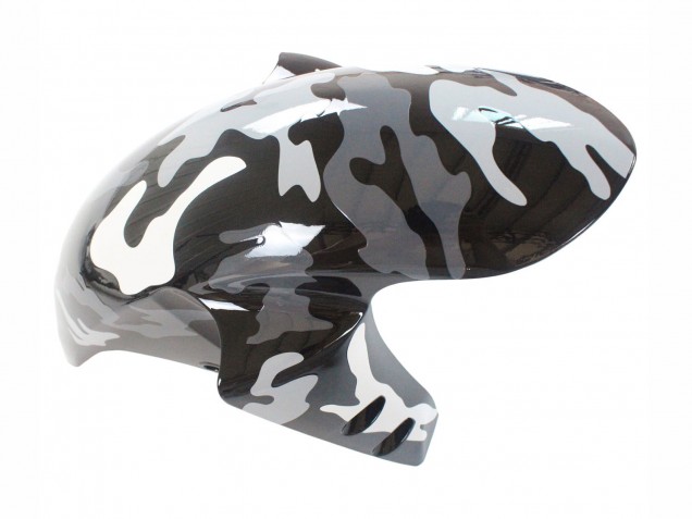 Descuento Carenados Moto Yamaha YZF 1000 R1 2007-2008 - Gris Blanco Camouflage Tiburón