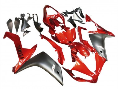 Descuento Carenado Moto Yamaha YZF 1000 R1 2007-2008 - Rojo Negro Mate