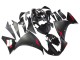 Descuento Carenado Moto Yamaha YZF 1000 R1 2009-2011 - Negro Mate Rojo Calcomanía