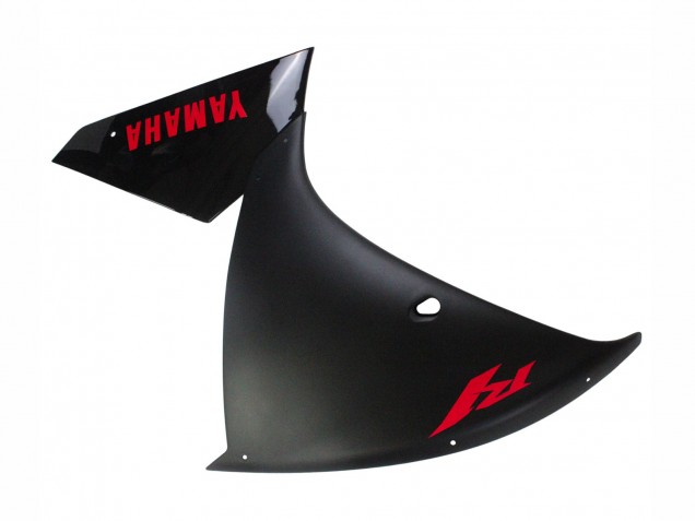 Descuento Carenado Moto Yamaha YZF 1000 R1 2009-2011 - Negro Mate Rojo Calcomanía