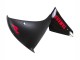 Descuento Carenado Moto Yamaha YZF 1000 R1 2009-2011 - Negro Mate Rojo Calcomanía