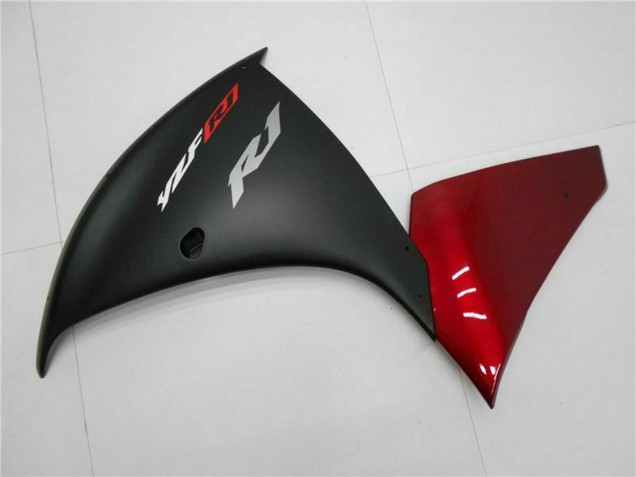 Descuento Carenados Moto Yamaha YZF 1000 R1 2009-2011 - Rojo Negro Mate