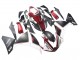 Descuento Carenados Moto Yamaha YZF 1000 R1 2009-2011 - Rojo Blanco Negro Mate