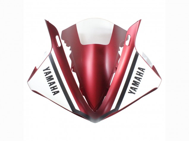 Descuento Carenados Moto Yamaha YZF 1000 R1 2009-2011 - Rojo Blanco Negro Mate