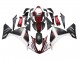Descuento Carenados Moto Yamaha YZF 1000 R1 2009-2011 - Rojo Blanco Negro Mate
