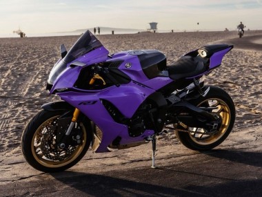 Descuento Carenados Moto Yamaha YZF 1000 R1 2020-2025 - Púrpura Negro Brillante