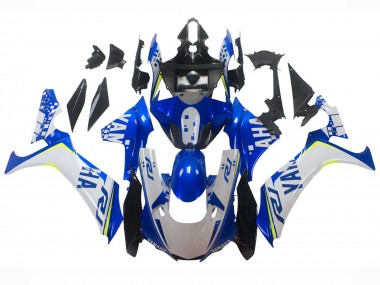 Descuento Carenados Moto Yamaha YZF 1000 R1 2020-2025 - Blanco Azul Neon Amarillo Negro Brillante