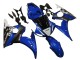 Descuento Carenados Moto Yamaha YZF R6 2003-2004 - Azul Blanco Negro Brillante Yamalube