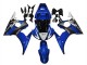 Descuento Carenados Moto Yamaha YZF R6 2003-2004 - Azul Blanco Negro Brillante Yamalube