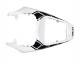 Descuento Carenado Moto Yamaha YZF R6 2003-2004 - Blanco Negro Brillante