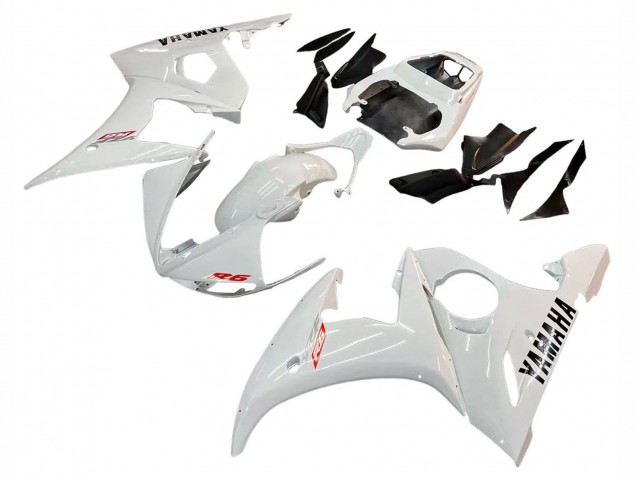 Descuento Kits Carenado Moto Yamaha YZF R6S 2006-2009 - Blanco