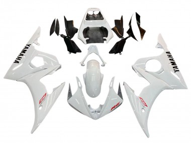 Descuento Kits Carenado Moto Yamaha YZF R6S 2006-2009 - Blanco