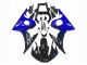Descuento Carenado Moto Yamaha YZF R6 2003-2004 - Azul Negro Brillante
